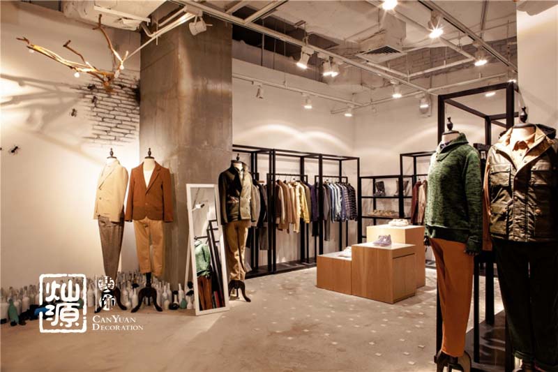 閨蜜圈子南寧服裝店裝修案例實(shí)景賞析