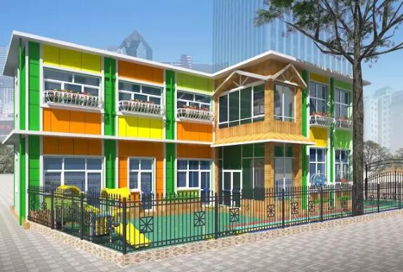 金哈佛南寧幼兒園裝修設計實例賞析