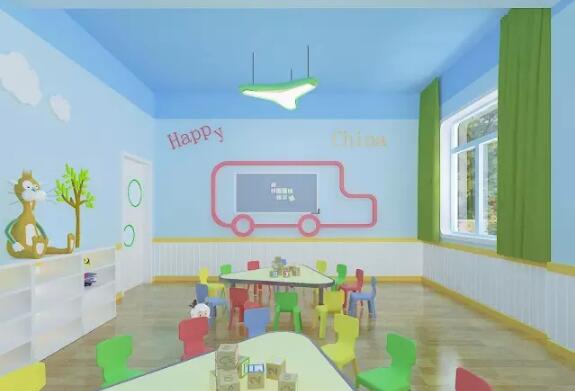 南寧幼兒園裝修設計之紅蕾幼兒園案例賞析