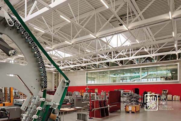南寧電子廠房裝修案例賞析