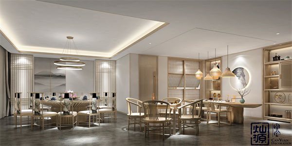 中式茶館設計裝修細節效果圖 中式茶館設計裝修細節效果圖