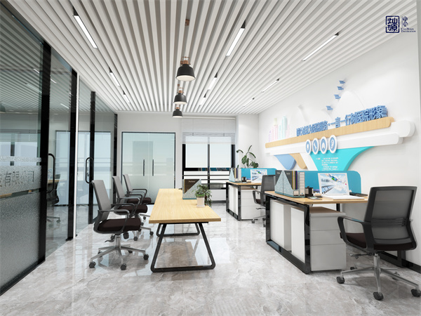 南寧辦公室裝修墻體設計效果圖 南寧辦公室裝修墻體設計效果圖