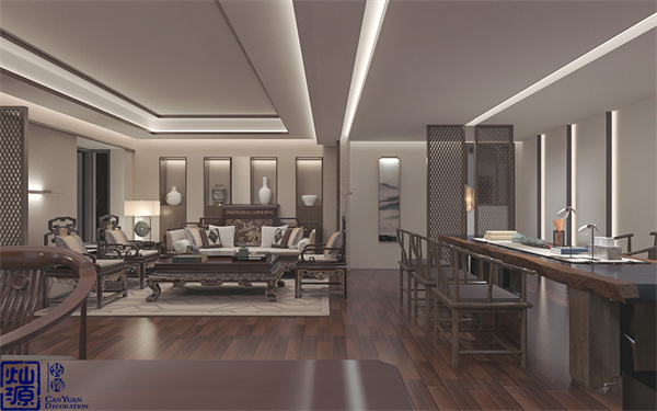 辦公室裝修效果圖之古樸經理室 辦公室裝修效果圖之古樸經理室