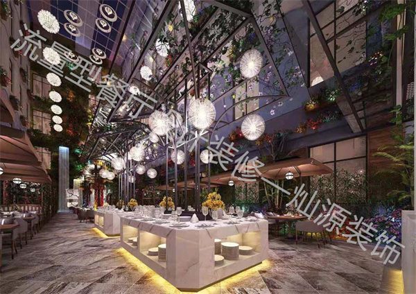 餐廳設計裝修效果圖—燦源裝飾 餐廳設計裝修效果圖—燦源裝飾